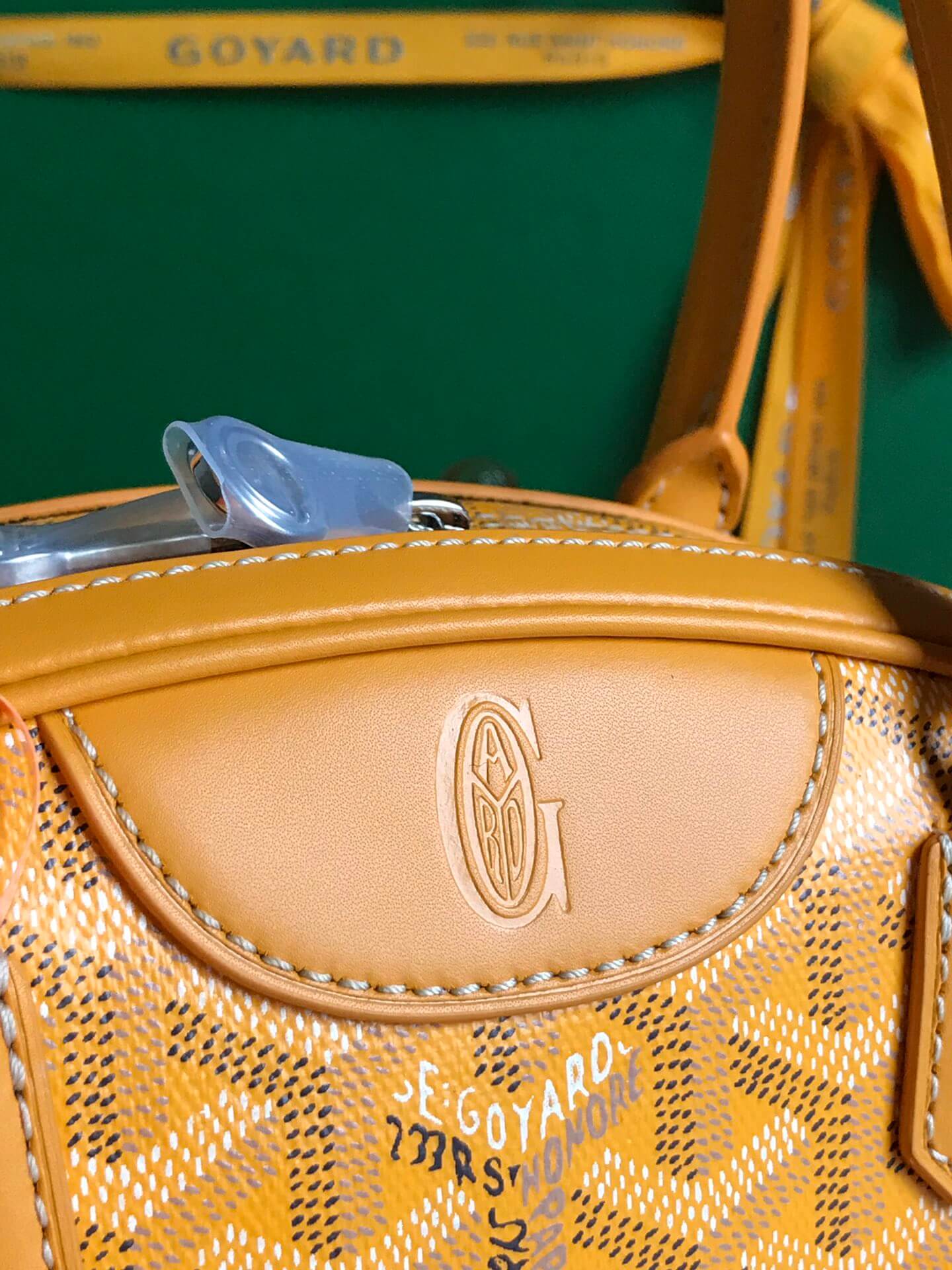 Goyard Saint Jeanne Yellow Bag - Image 2