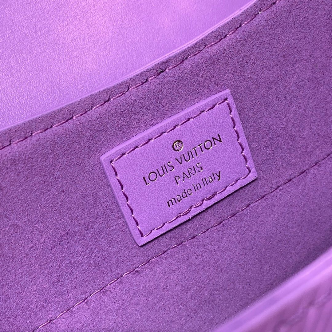 LV Seek and Hide Purple Bag - Image 9