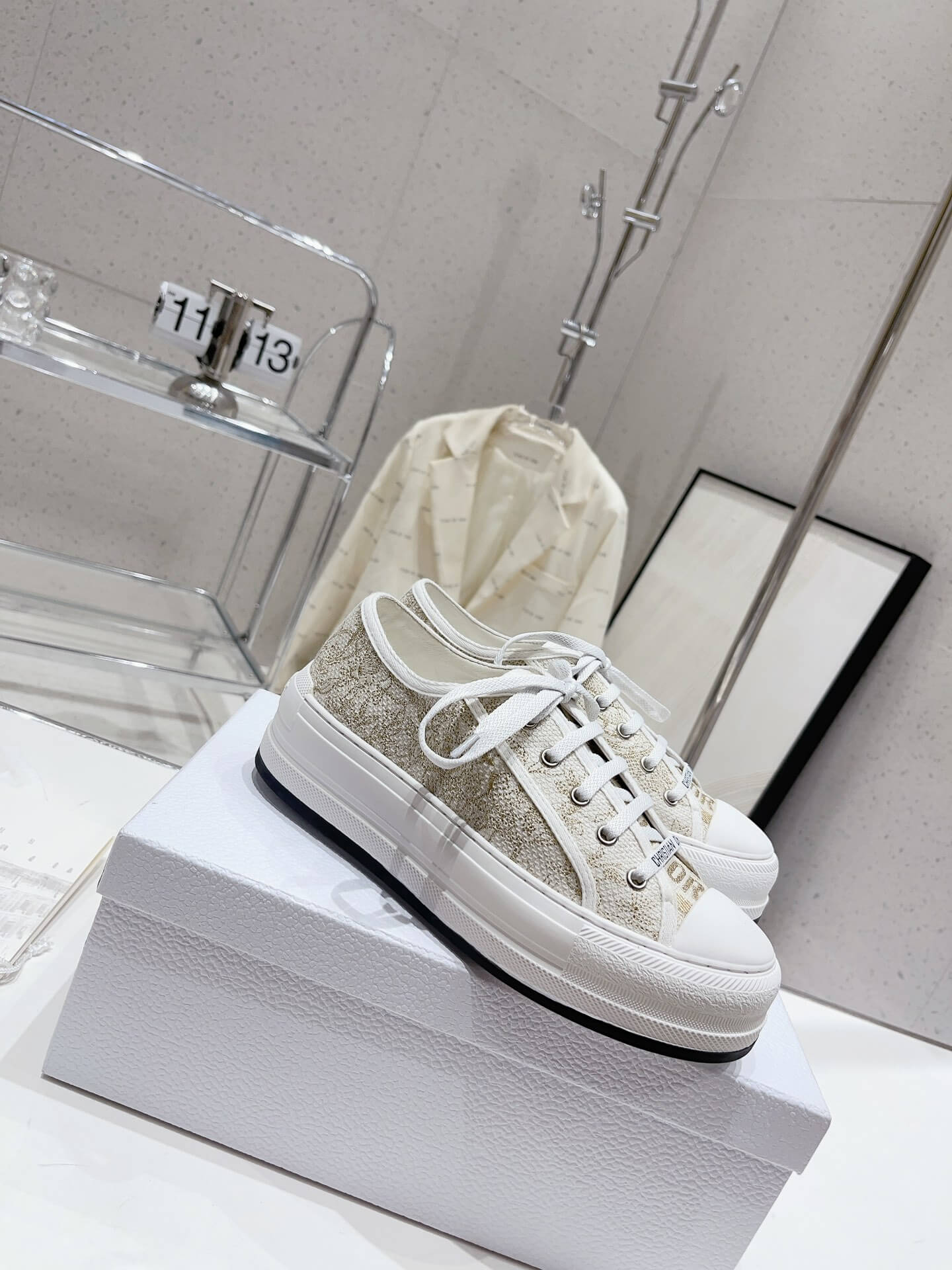 Women Dior walk'n'Dior Platform Sneakers - Image 5