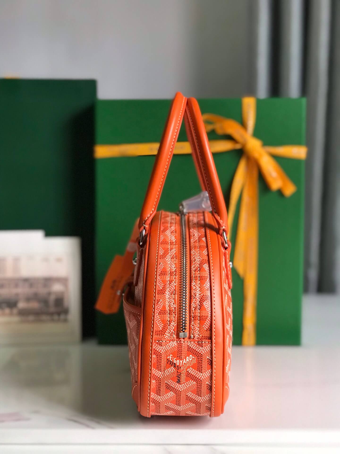 Goyard Saint Jeanne Orange Bag - Image 4