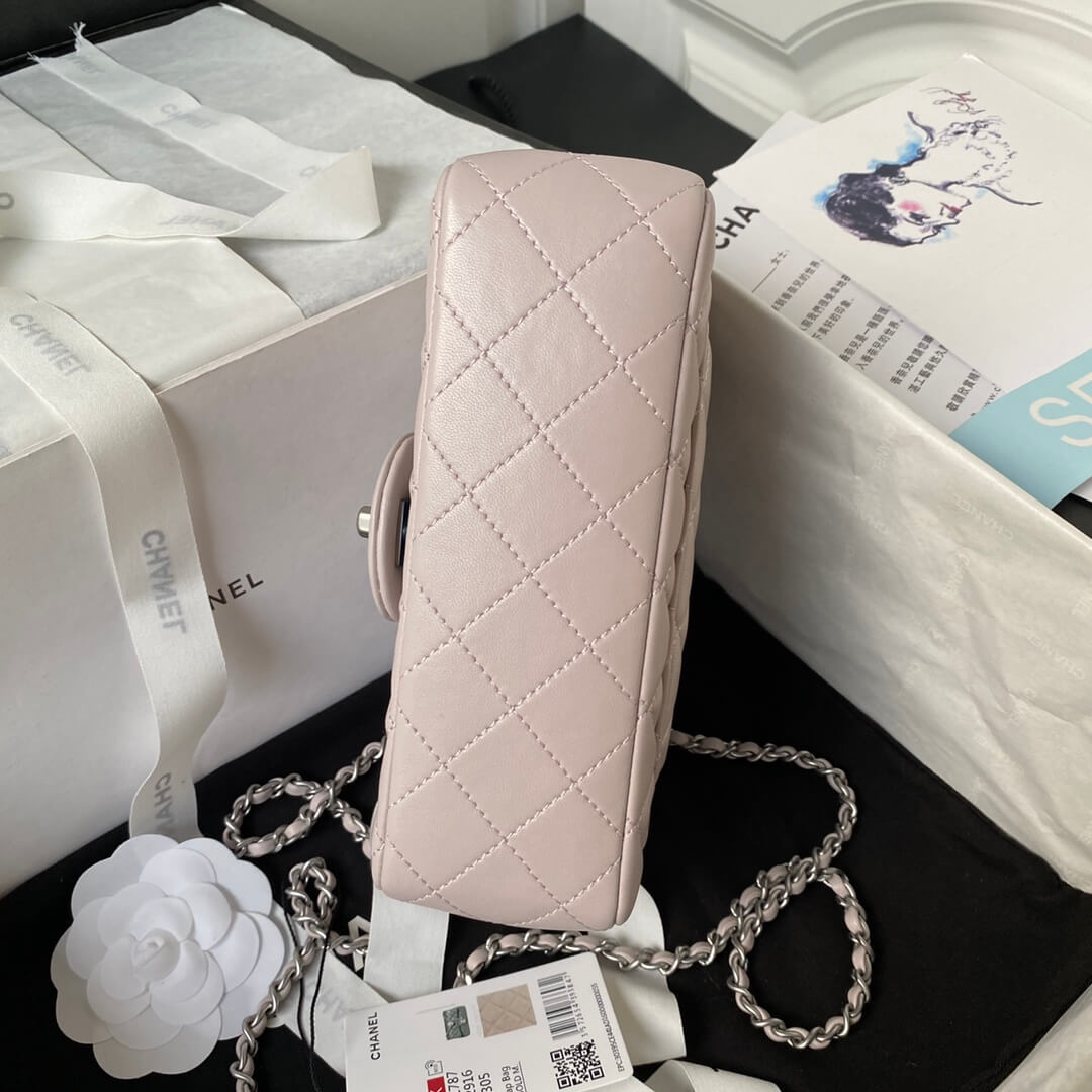 Chanel Mini Rectangular Flap Bag Pink - Image 4