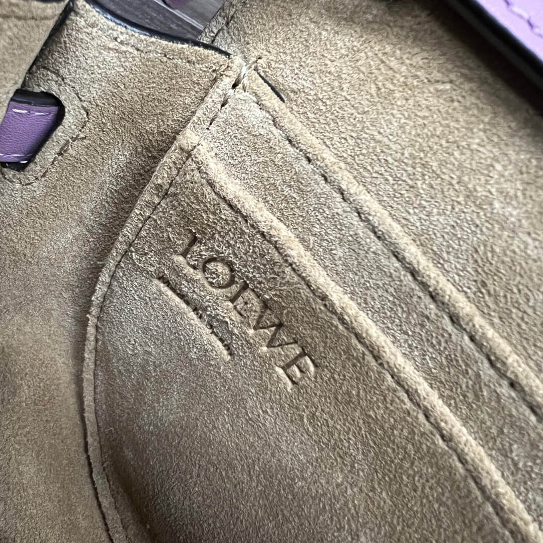 Loewe Gate Small Jacquard-trimmed Shoulder Bag - Image 4