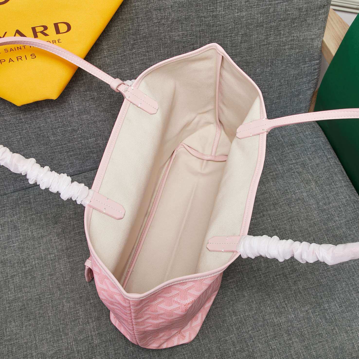Goyard Tote Large Pink Bag - Image 2