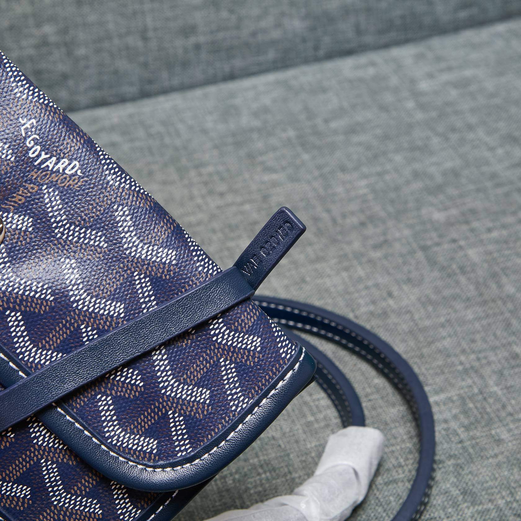 Goyard Tote Large Blue Bag - Image 2