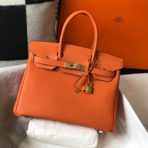 Hermes Birkin Orange Bag