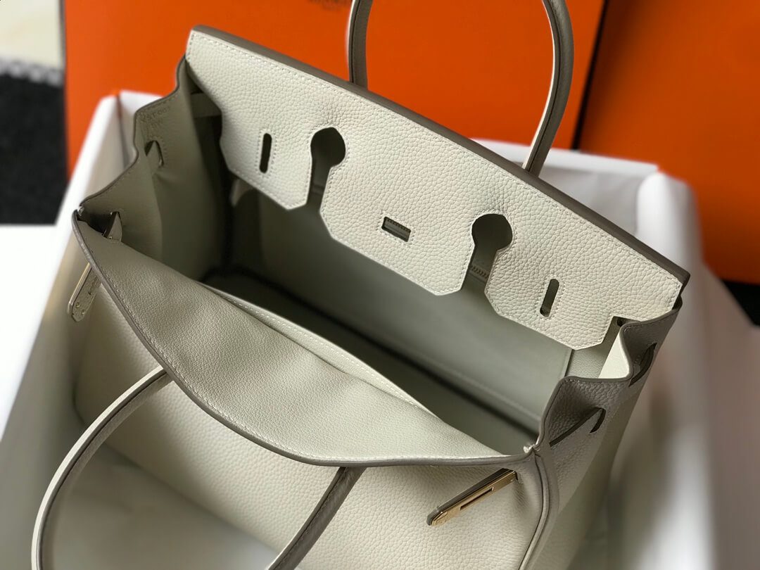 Hermes Birkin White Bag - Image 2