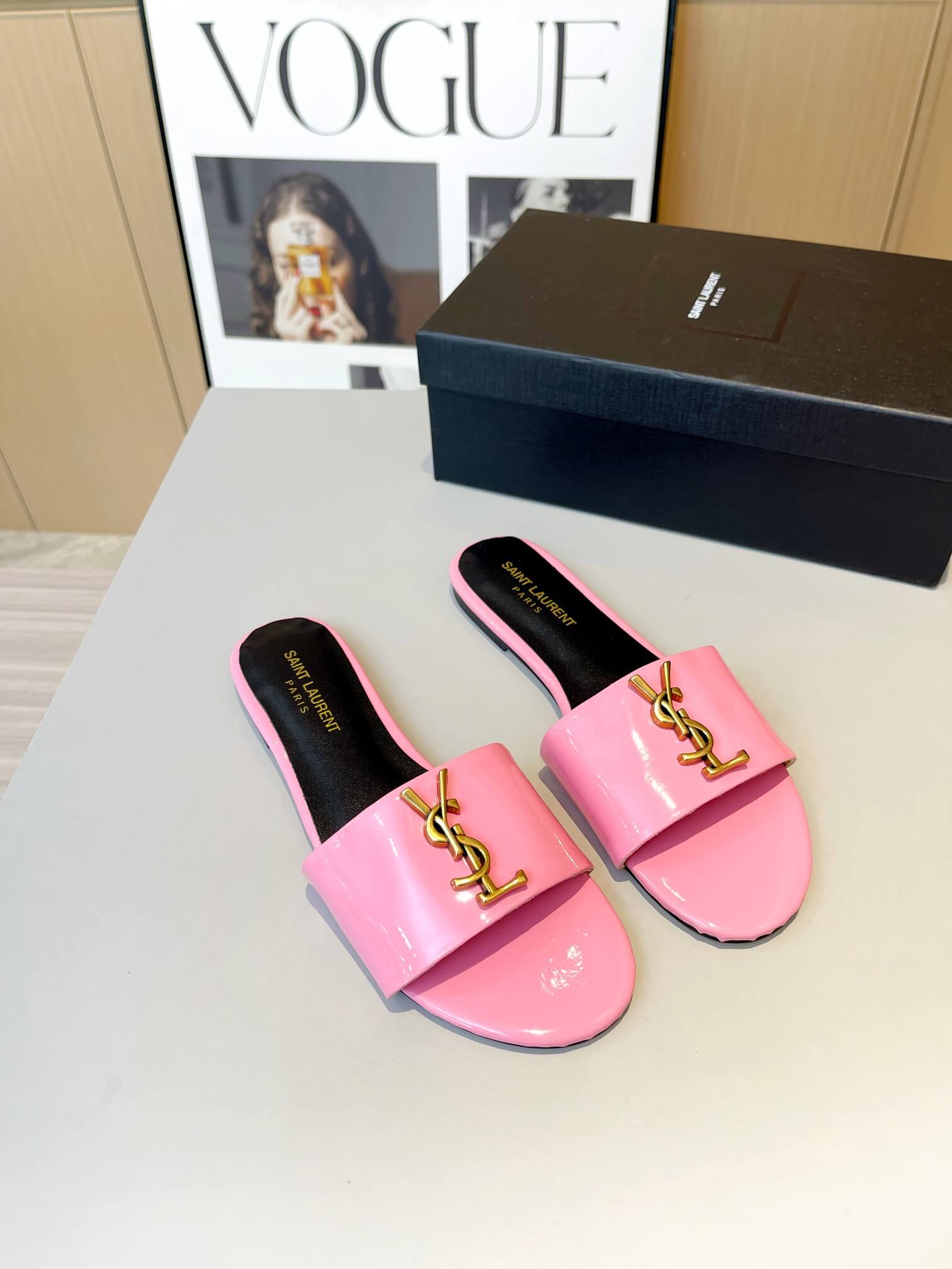 YSL Flat Slides - Image 9
