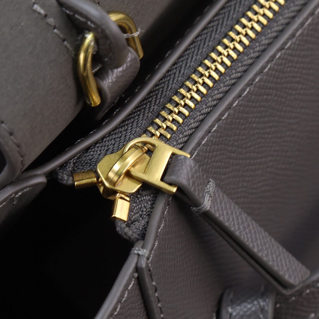 Celine Nano Belt Bag In Grained Calfskin Leather Bag - Image 6