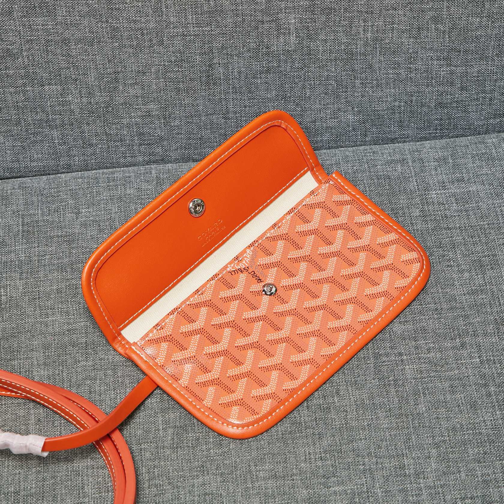 Goyard Tote Large Orange Bag - Image 4