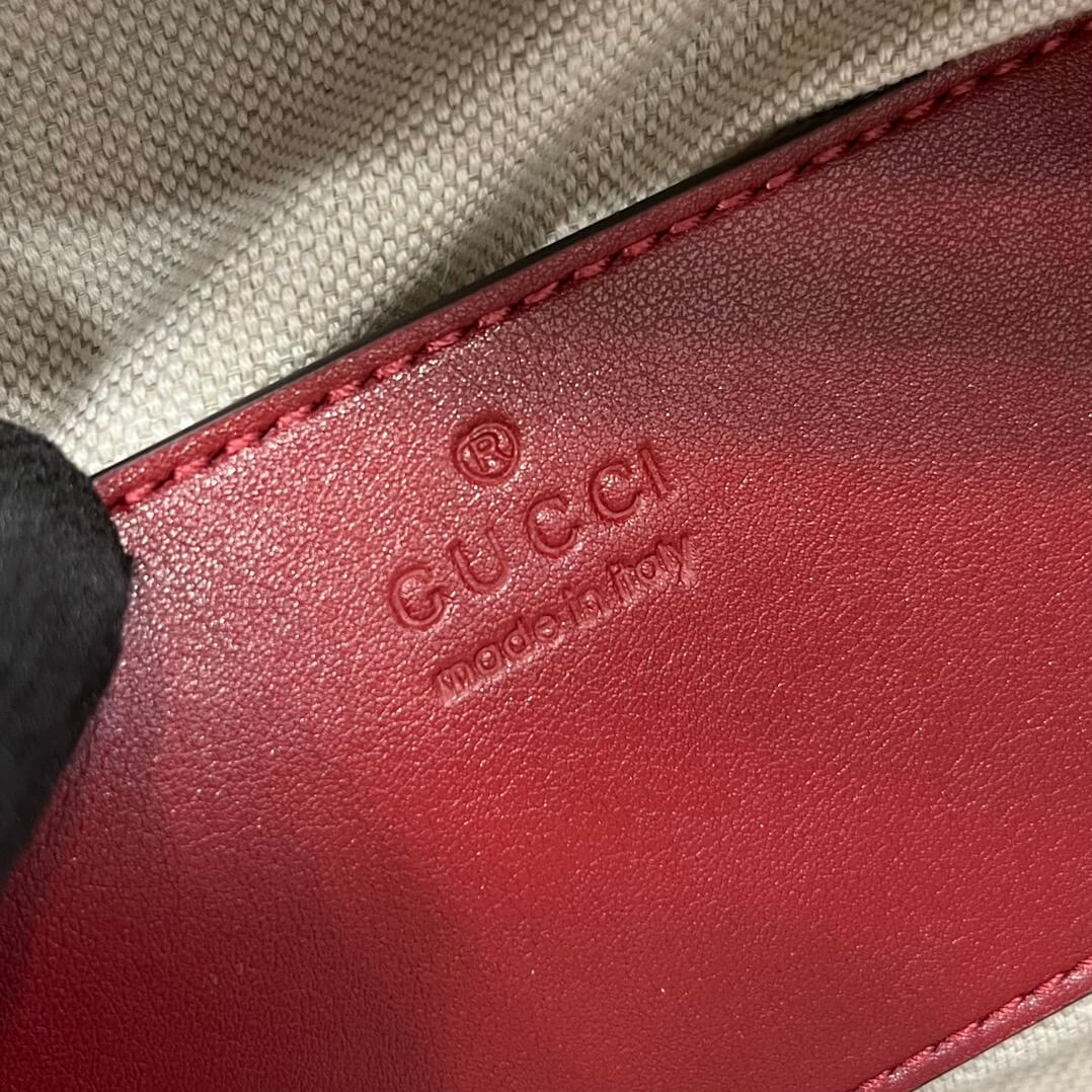 Gucci Blondie Top Handle Red Bags - Image 4