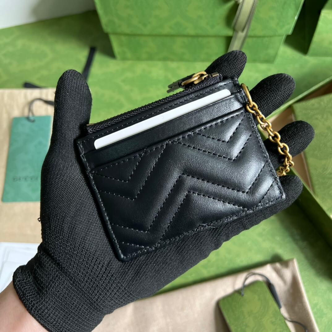Gucci Black Card Holder - Image 2