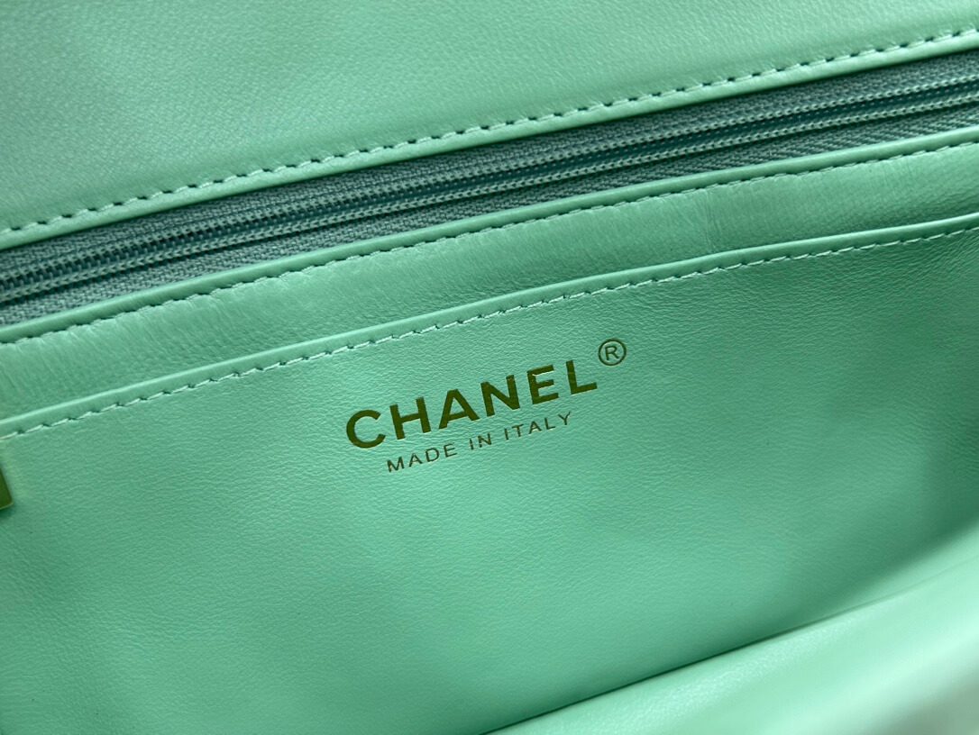 Chanel Mini Rectangular Flap with Top Handle Bag - Image 2