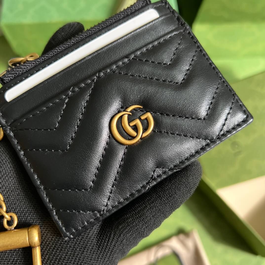 Gucci Black Card Holder - Image 3