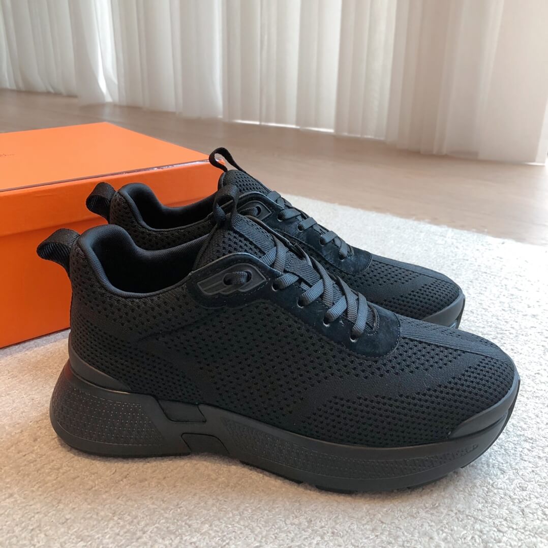 Hermes Bouncing Black Sneaker - Image 2