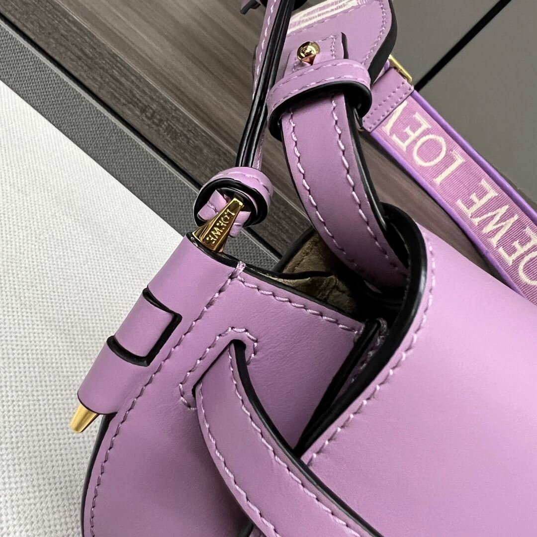Loewe Gate Small Jacquard-trimmed Shoulder Bag - Image 2
