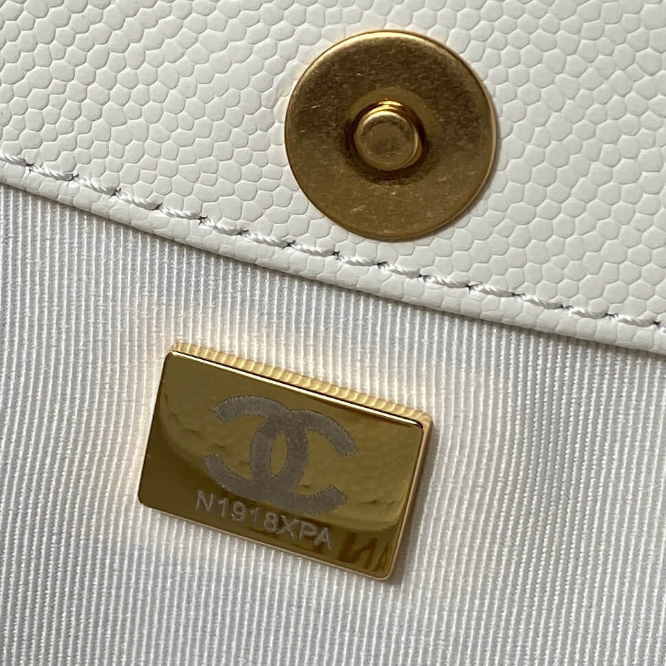 Chanel Mini Boho Bag In White - Image 2