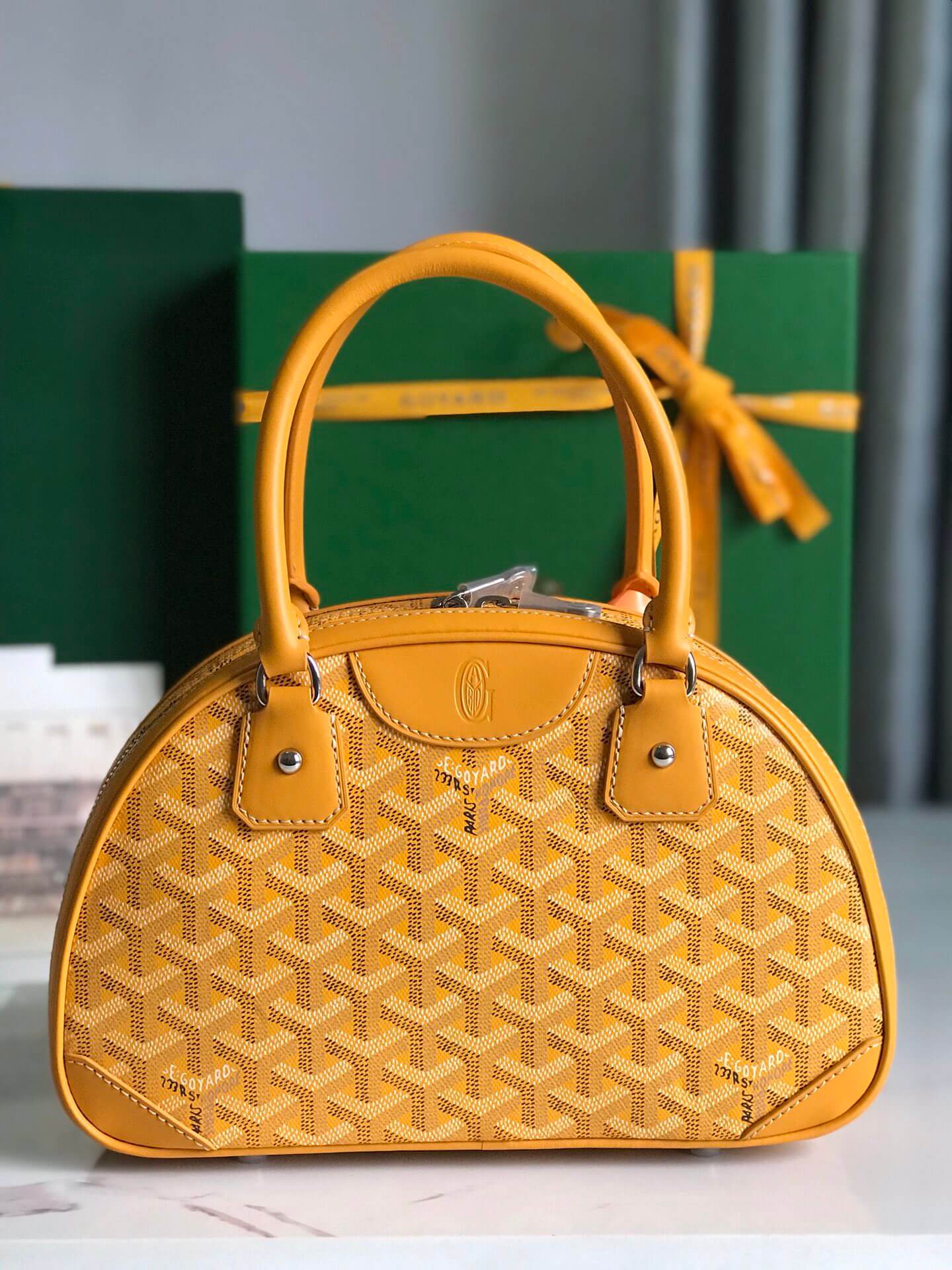 Goyard Saint Jeanne Yellow Bag - Image 8