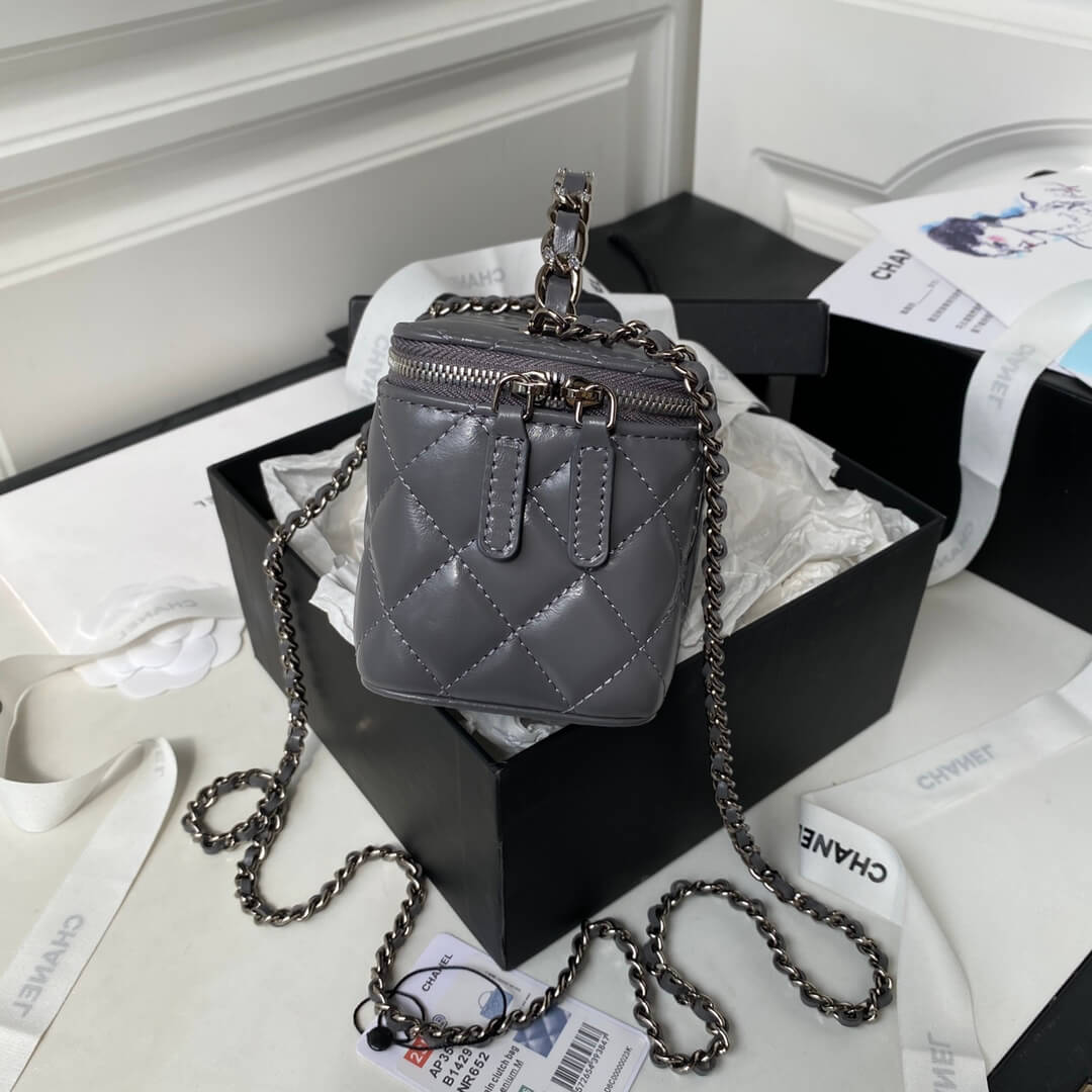 Chanel 22C Caviar Vanity Bag - Image 6