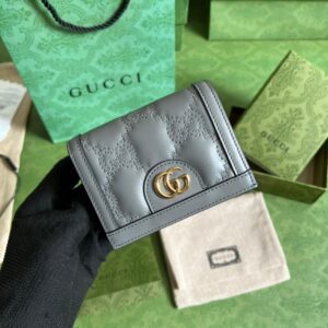 Gucci GG Matelasse Card Case Wallet