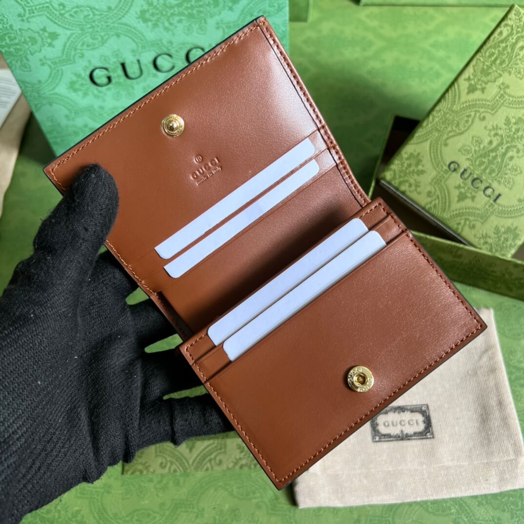 Gucci GG Matelasse Card Case Wallet - Image 7