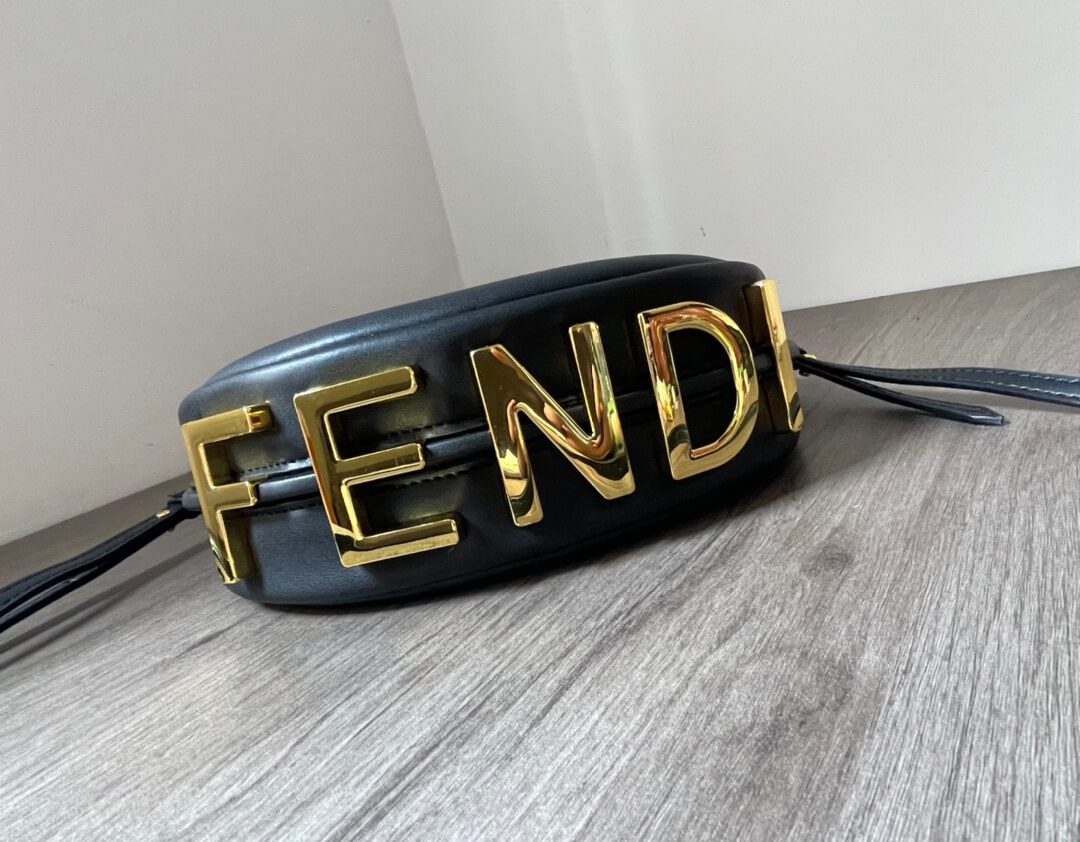 Fendi Nano Fendigraphy Black Bag - Image 3