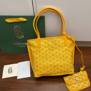 Goyard Mini Tote Yellow Bag