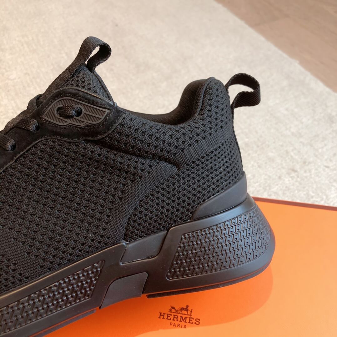 Hermes Bouncing Black Sneaker - Image 3