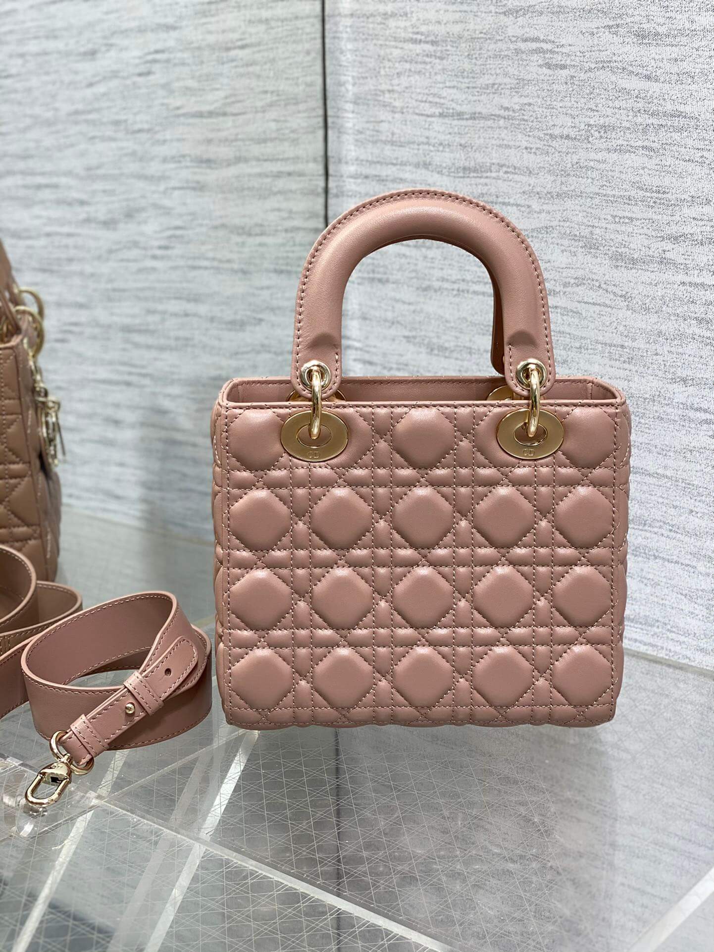 Lady Dior Bag Beige - Image 2