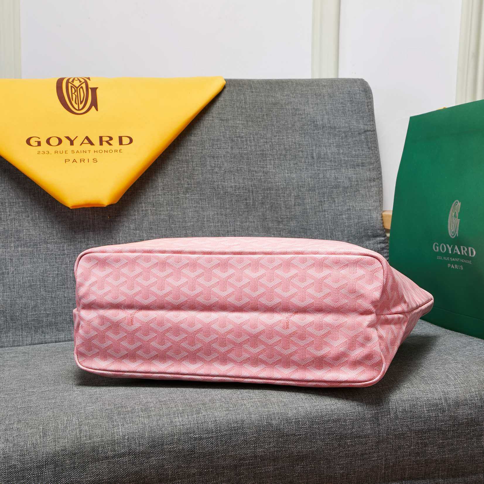 Goyard Tote Large Pink Bag - Image 6