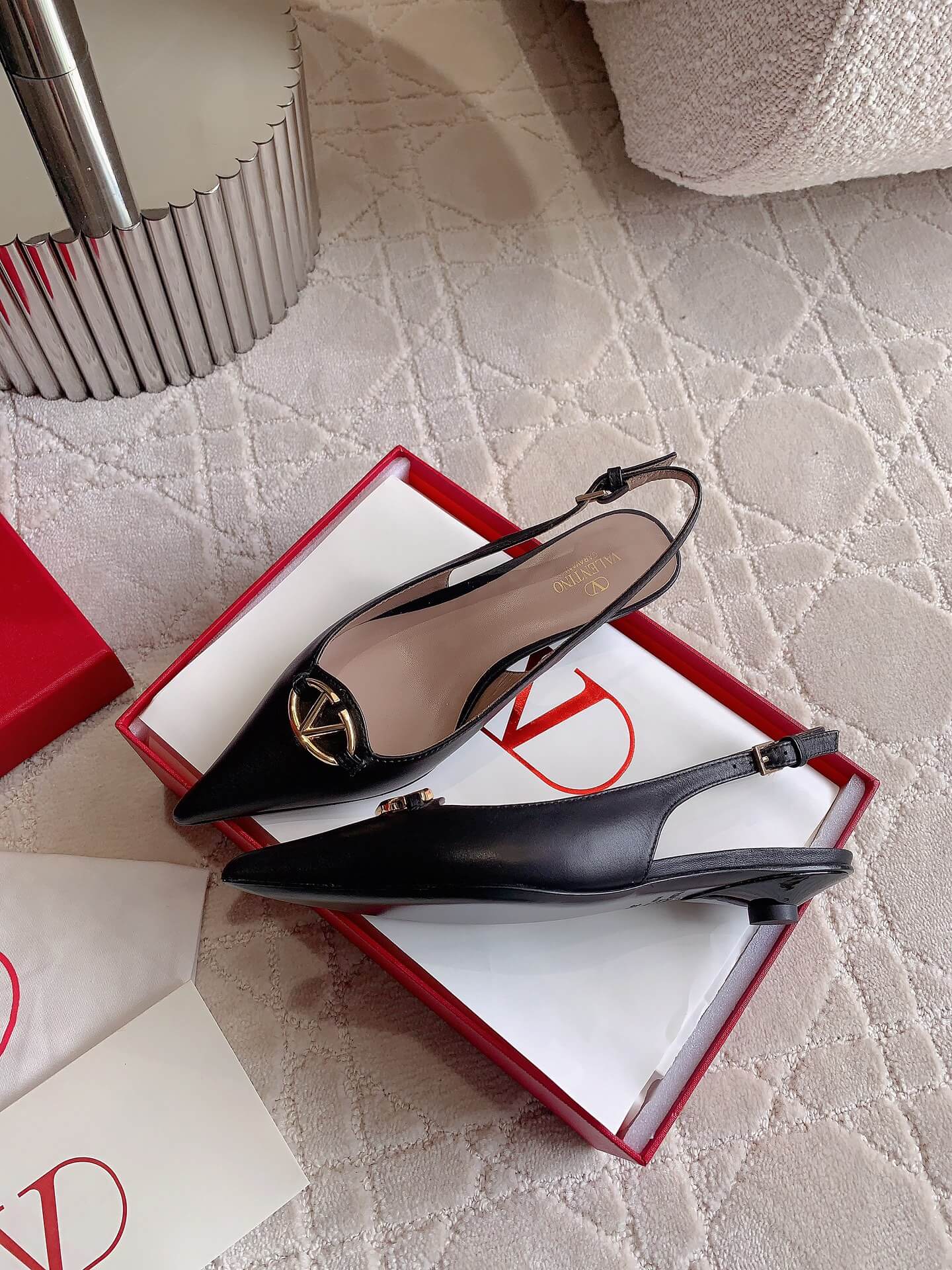 Valentino Garavani Slingback with Vlogo - Image 4