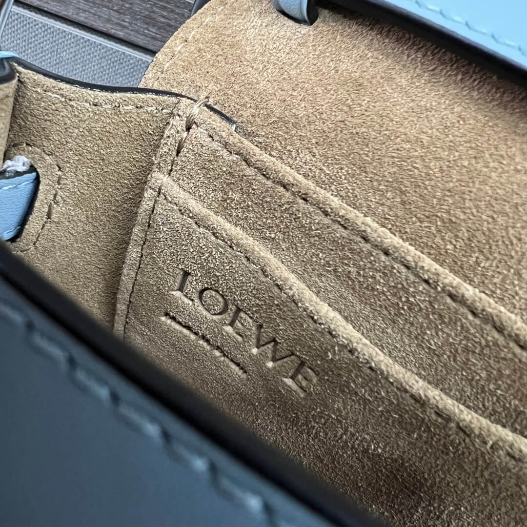 Loewe Gate Small Jacquard-trimmed Shoulder Bag - Image 8