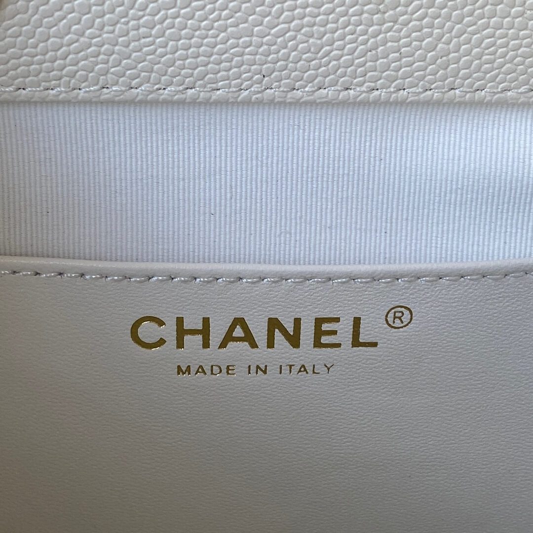 Chanel Affinity White Backpack - Image 2
