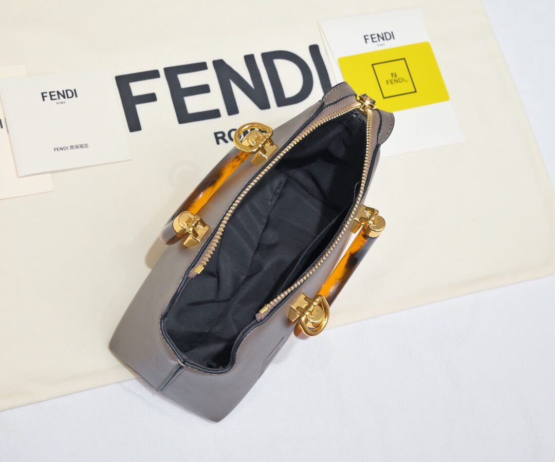 Fendi By The Way Bag Grey - Image 2