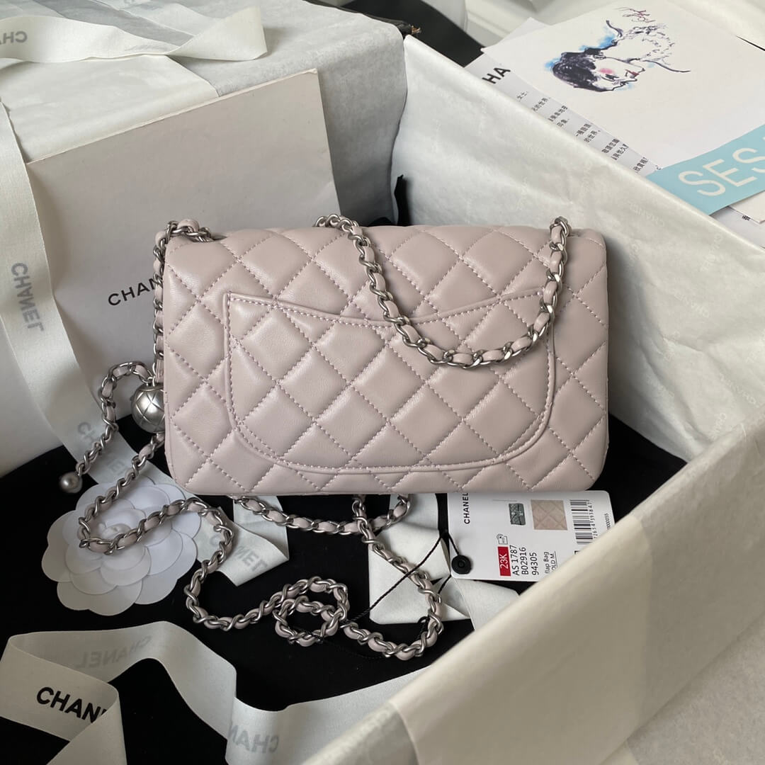Chanel Mini Rectangular Flap Bag Pink - Image 3