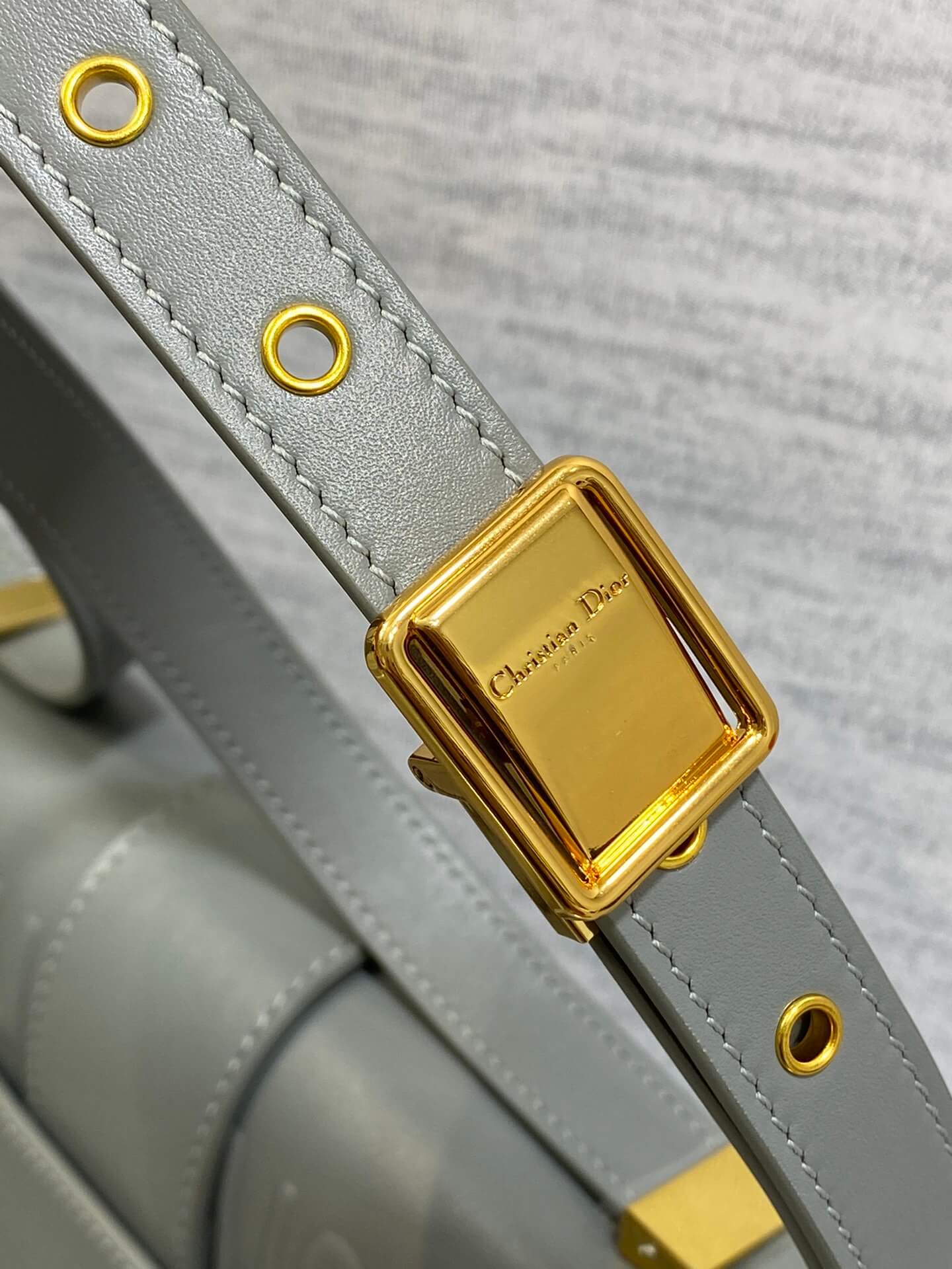 Dior Montaigne Stone Grey Bag - Image 2