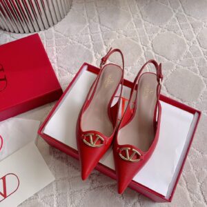 Valentino Garavani Red Slingback with Vlogo