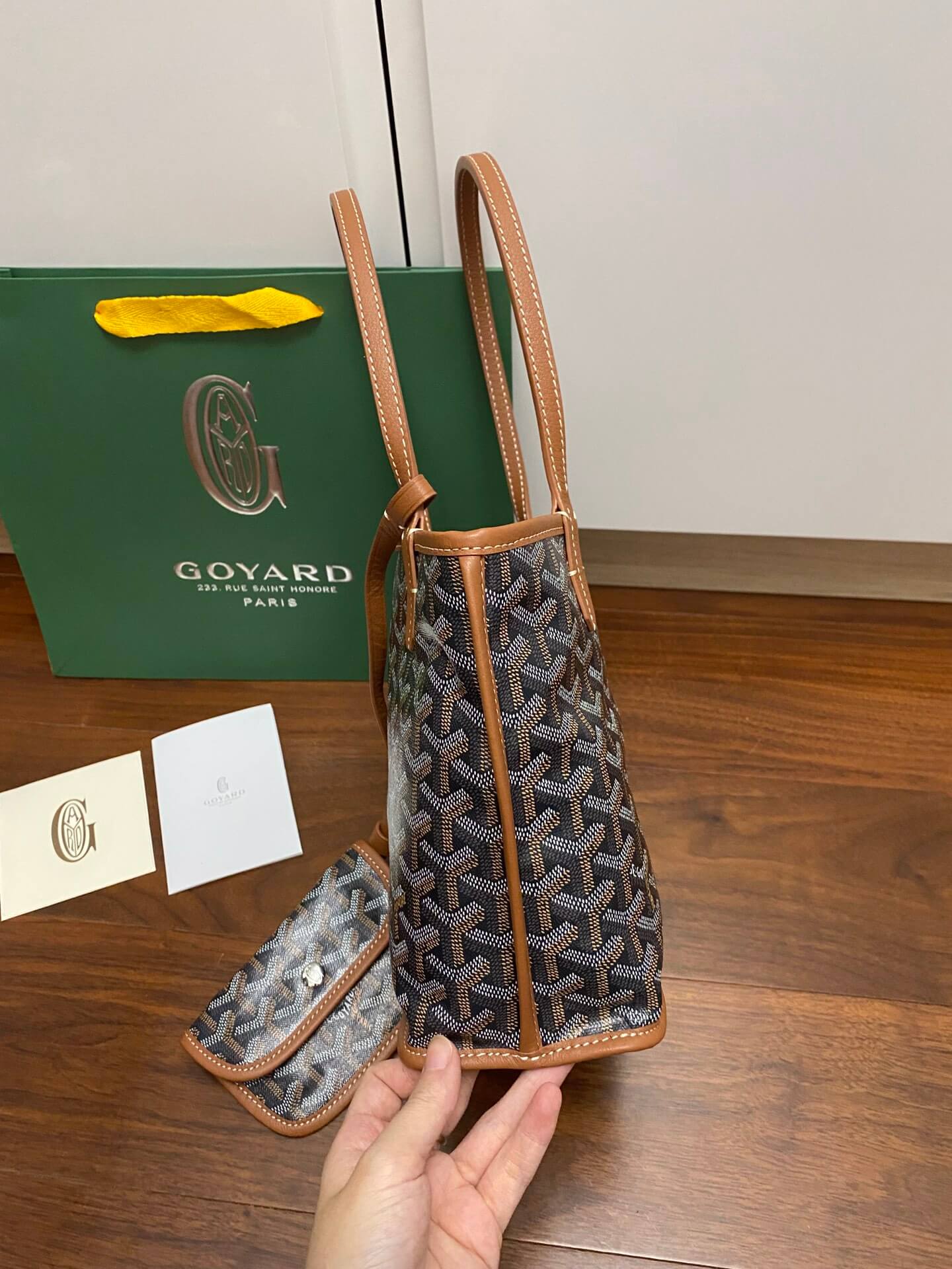 Goyard Mini Tote Bag - Image 4