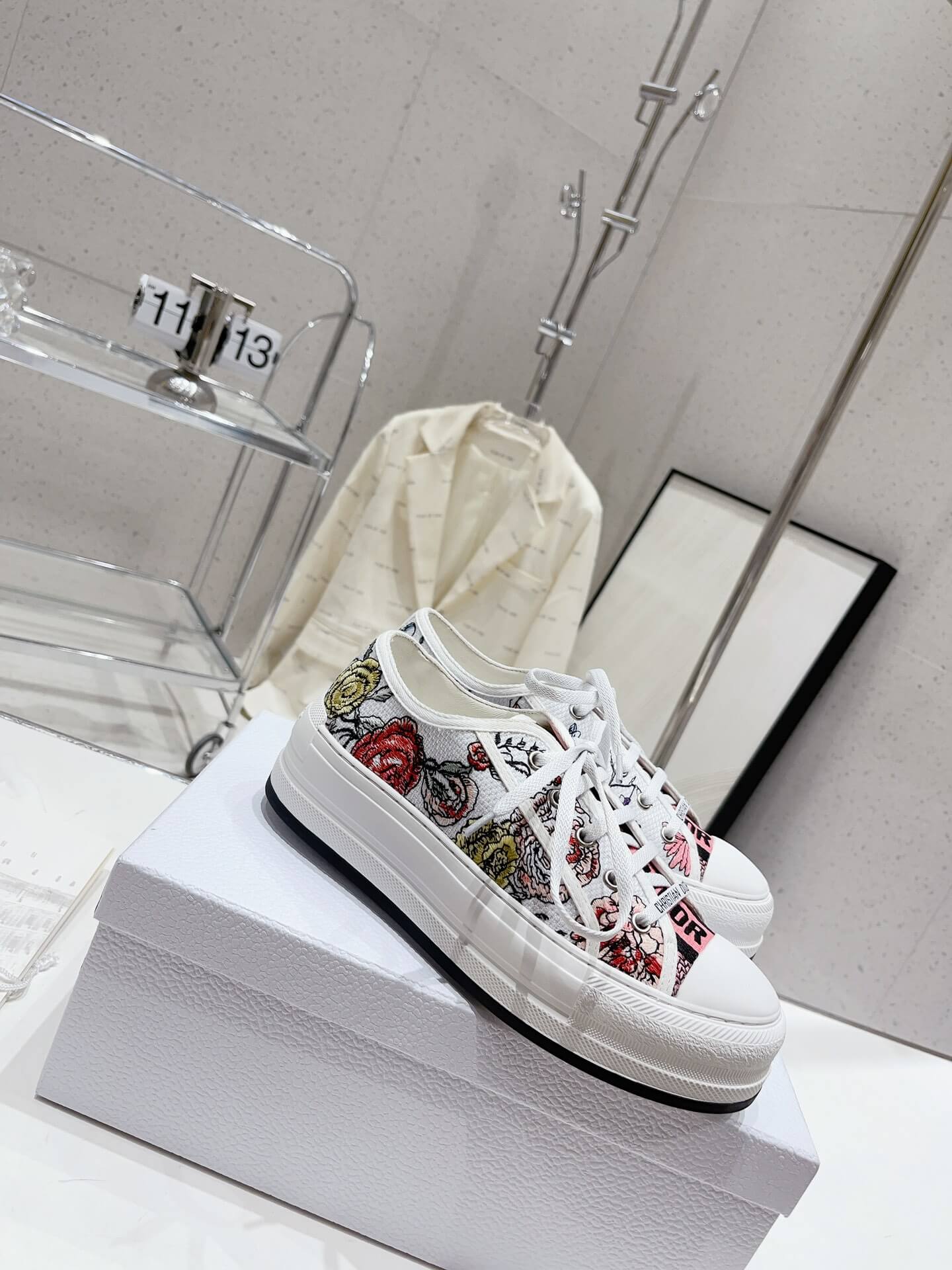 Women Dior walk'n'Dior Platform Sneakers - Image 5