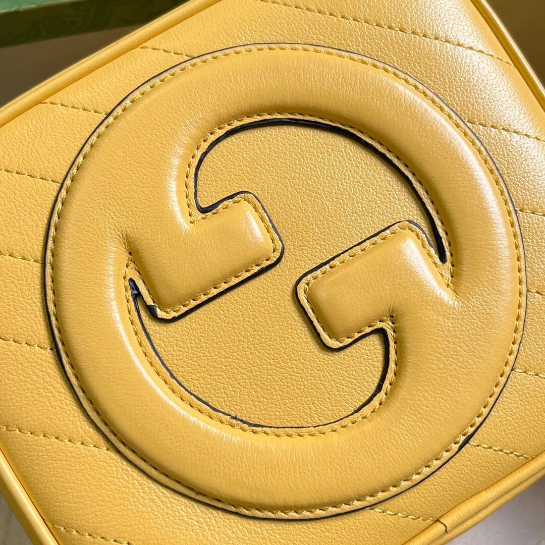 Gucci Blondie Top Handle Yellow Bags - Image 5