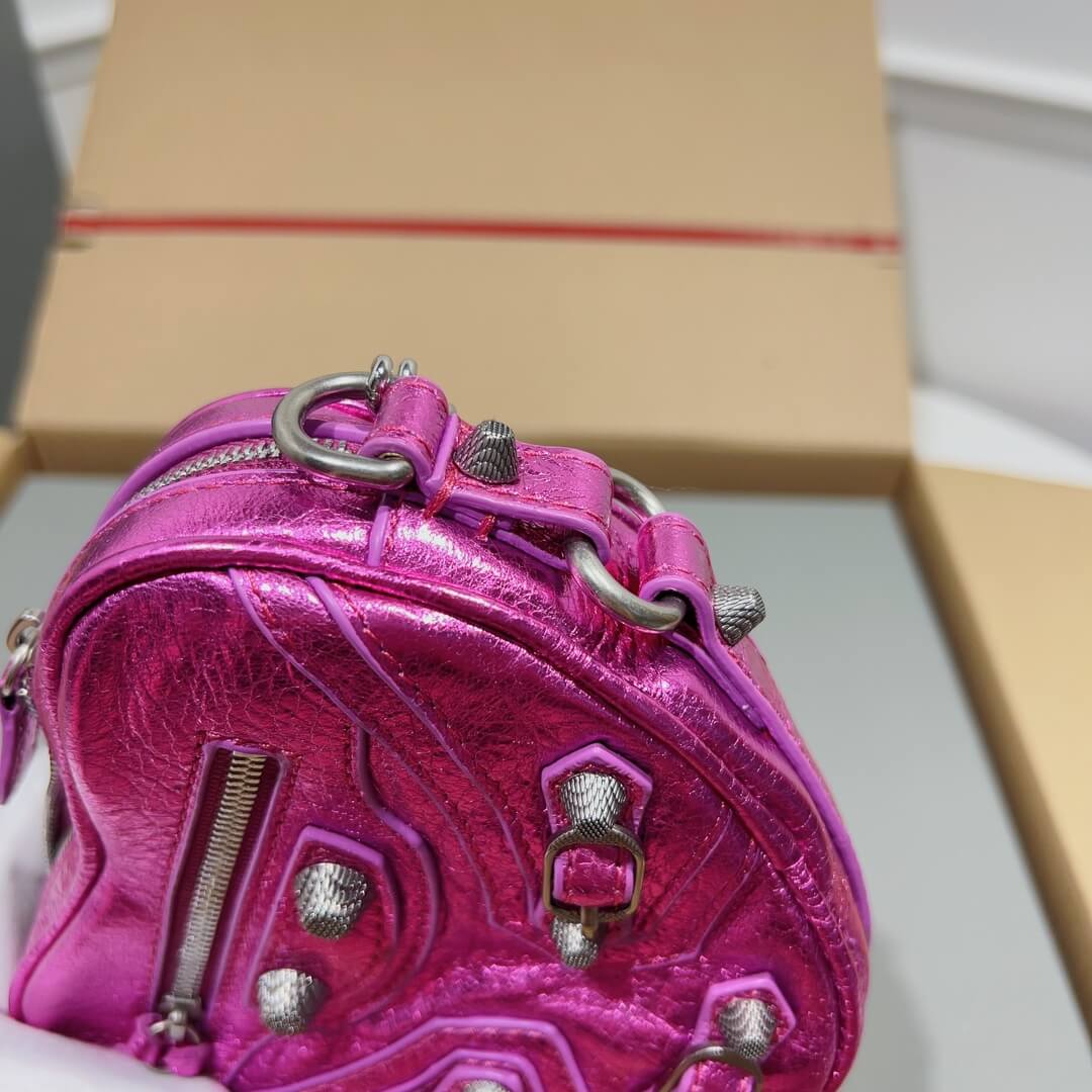 Balenciaga Mini Le Cagole Heart Bag - Image 2