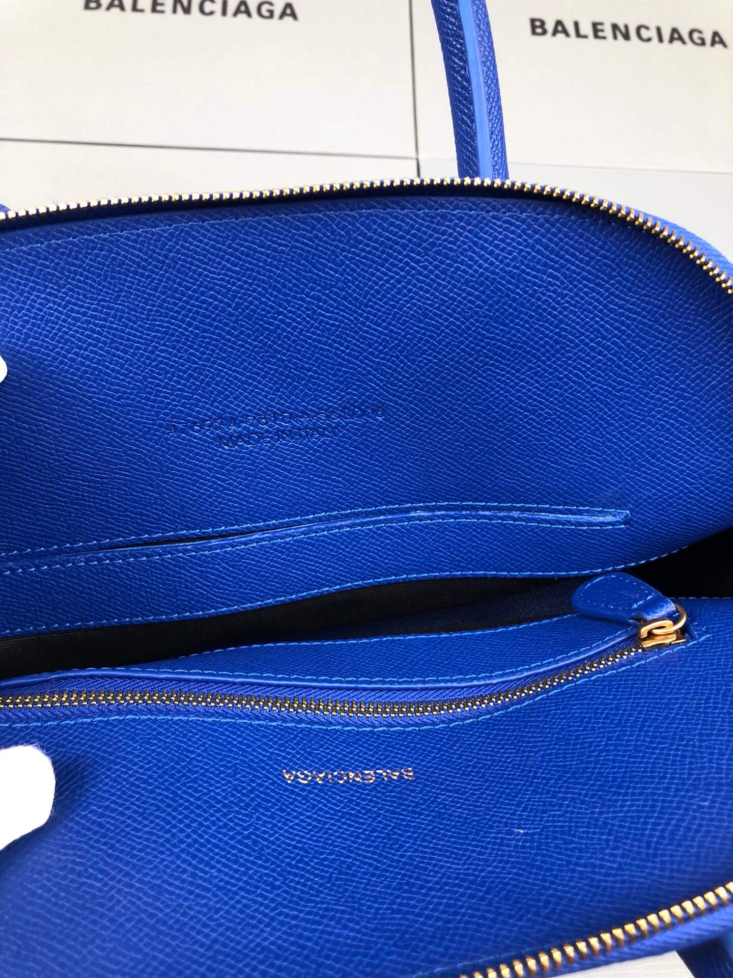 Balenciaga Ville Blue Bag - Image 3