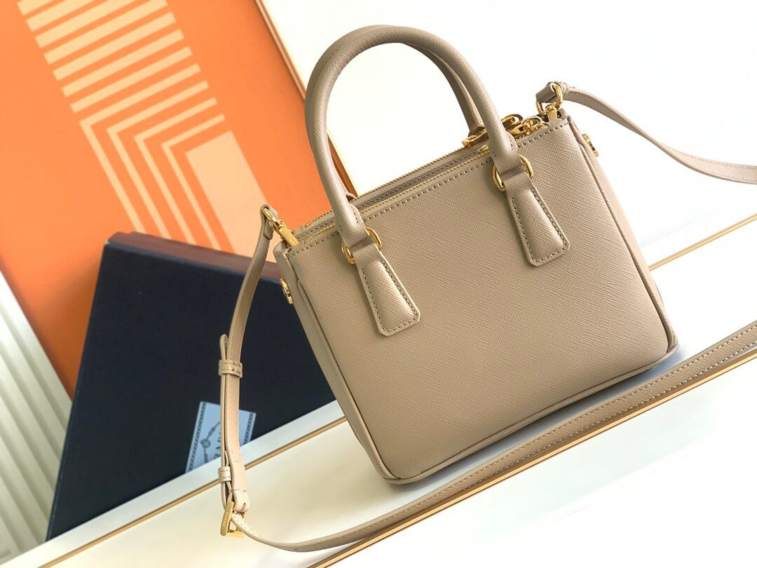 Prada Galleria Saffiano Sand Beige Bag - Image 3