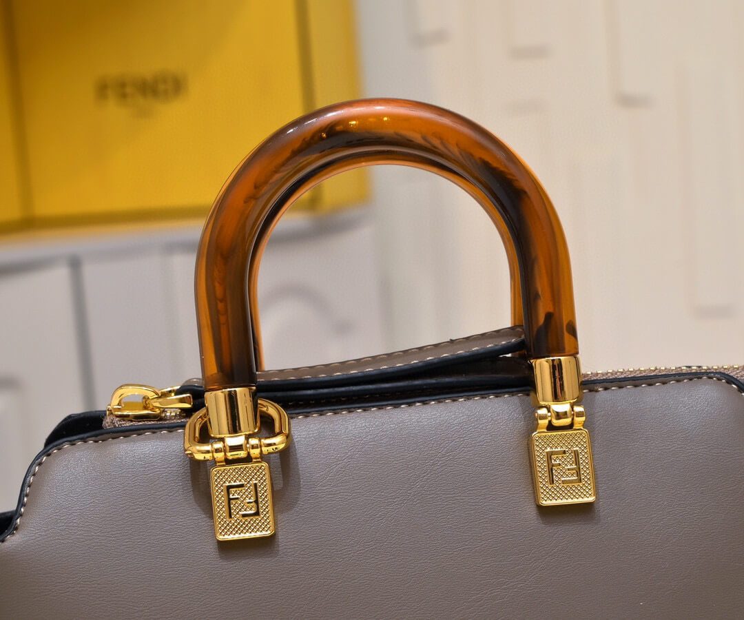 Fendi By The Way Bag Grey - Image 3