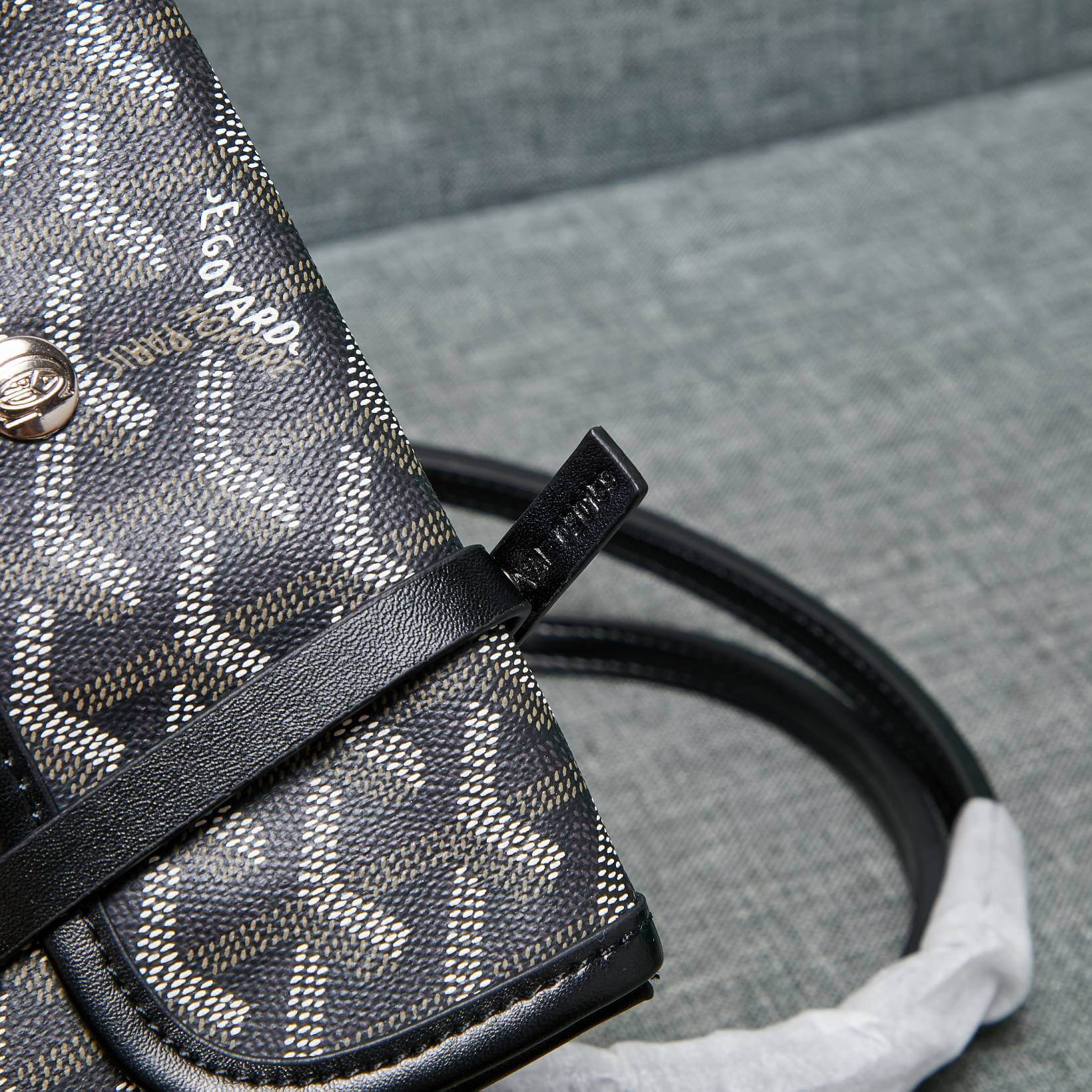 Goyard Tote Large Black Bag - Image 4