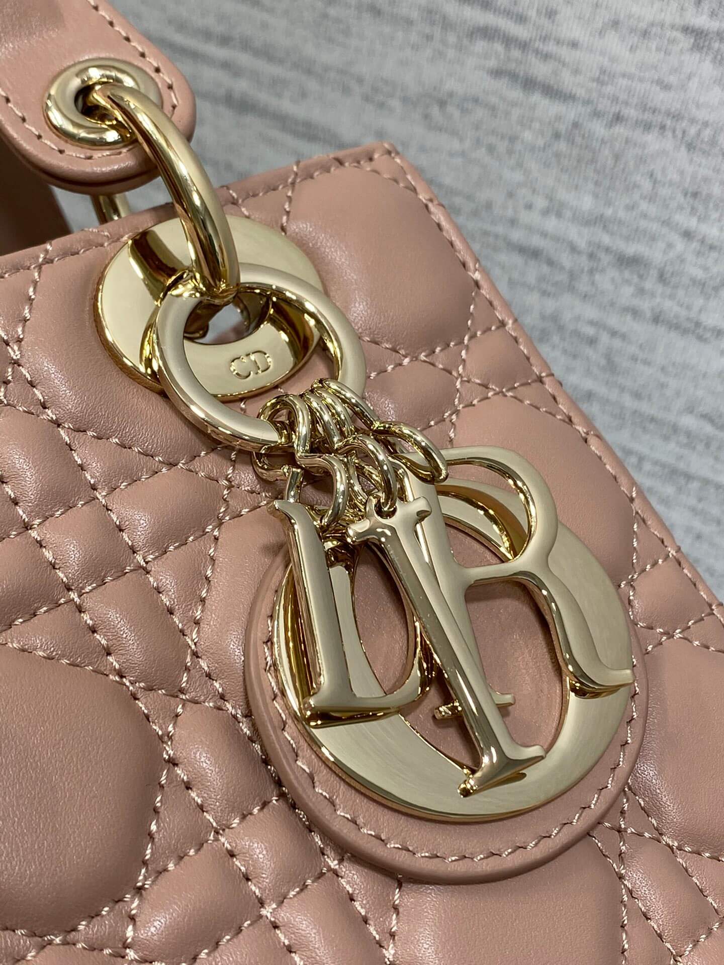 Lady Dior Bag Beige - Image 3