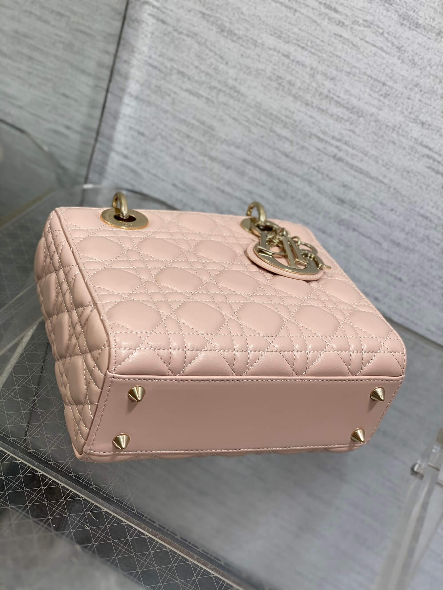 Lady Dior Bag Powder Pink - Image 4