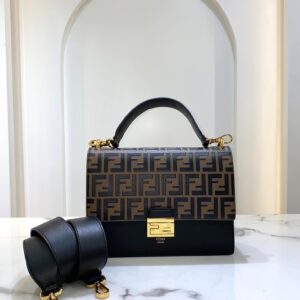 Fendi Kan I Leather Bag