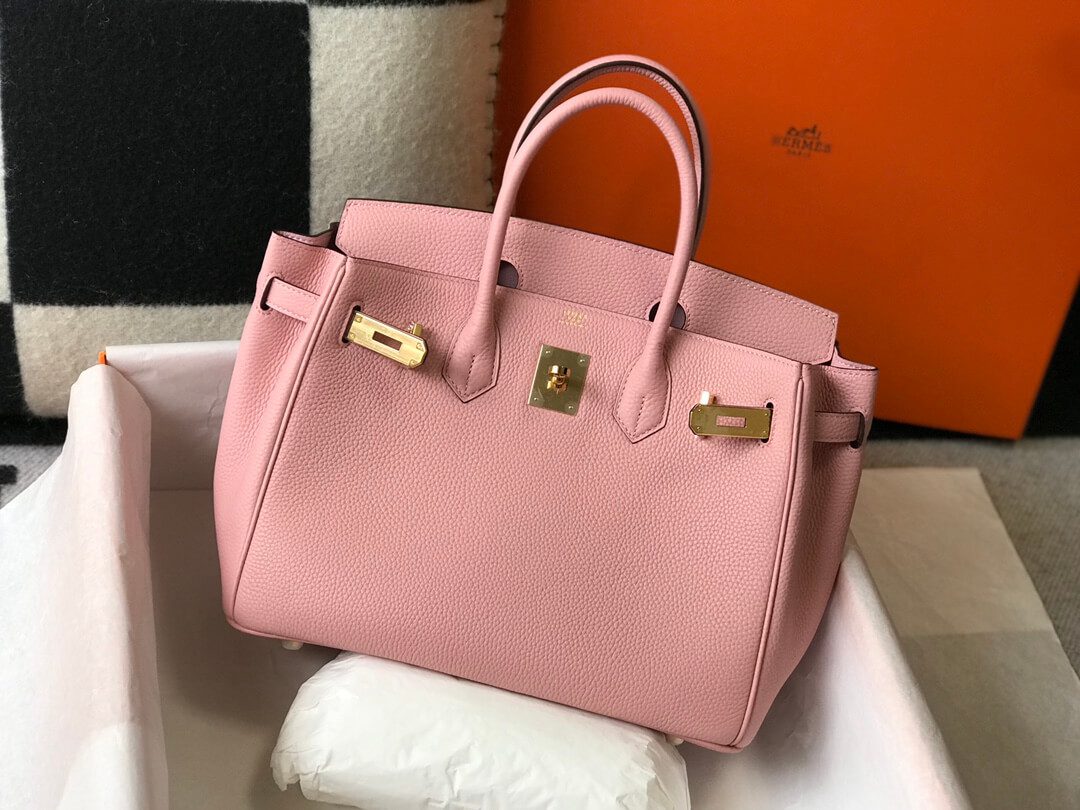 Hermes Birkin Pink Bag - Image 4