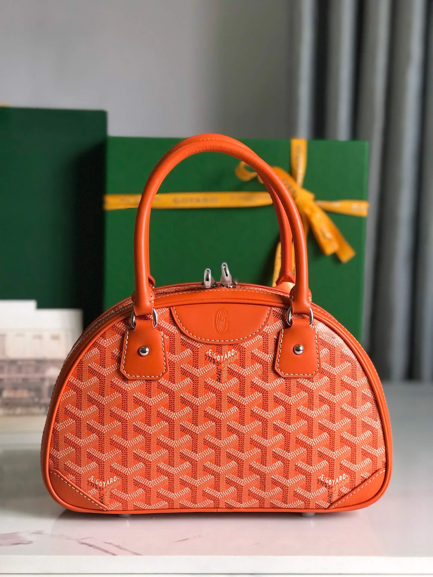 Goyard Saint Jeanne Orange Bag - Image 6