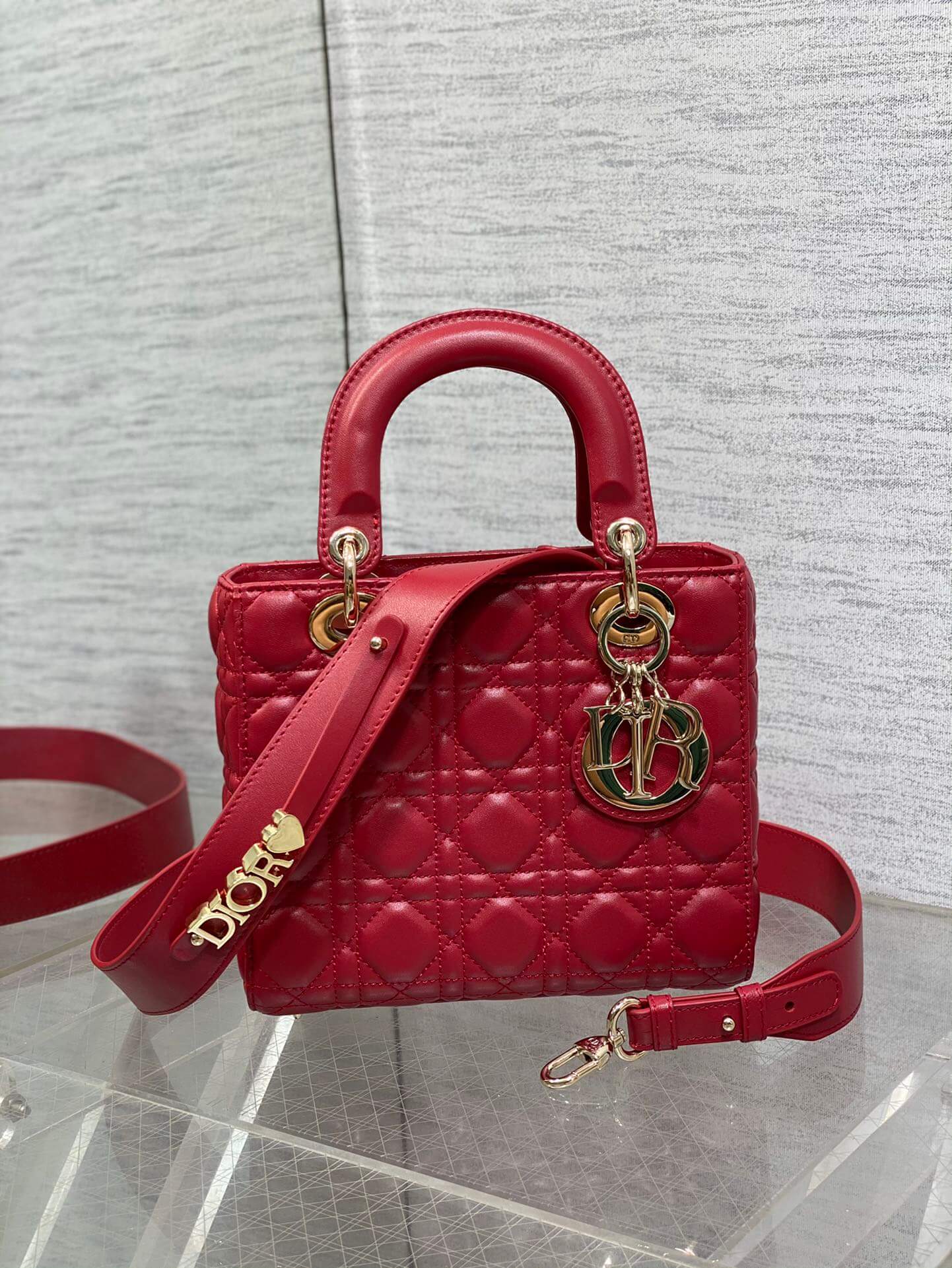 Lady Dior Bag Red